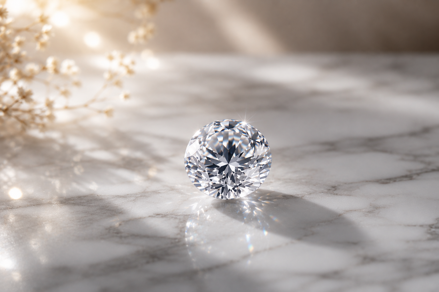 What makes a lab diamond sparkle?