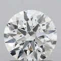 1.00ct Round Lab Grown Diamond (Colour D, Clarity VVS2, Cut ID, IGI Certified)