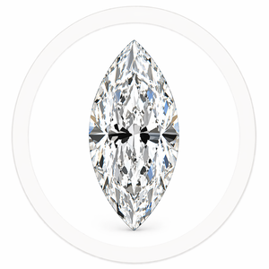 Marquise lab-grown diamond
